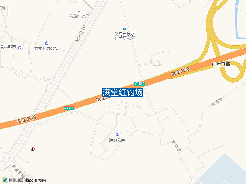 满堂红钓场钓点照片