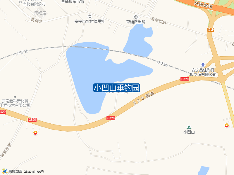 小凹山垂钓园钓点照片