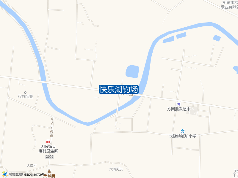 快乐湖钓场钓点照片