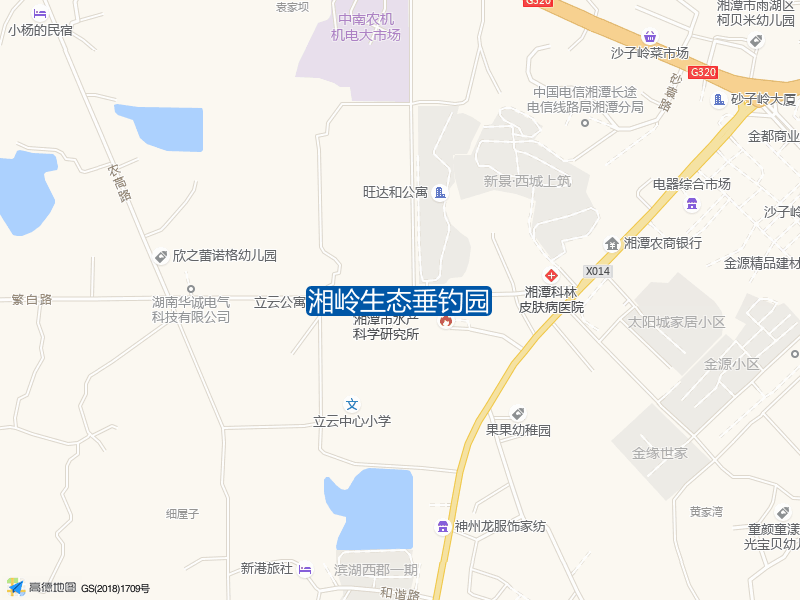 湘岭生态垂钓园钓点照片