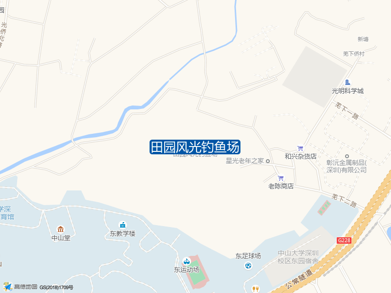 田园风光钓鱼场钓点照片