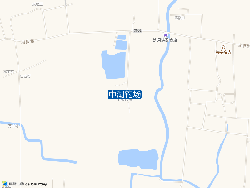 中湖钓场钓点照片