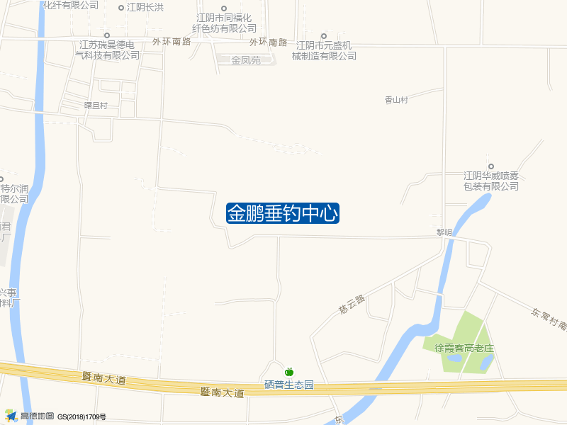 江苏省无锡市江阴市S357辅路金鹏垂钓中心钓鱼点实景照片