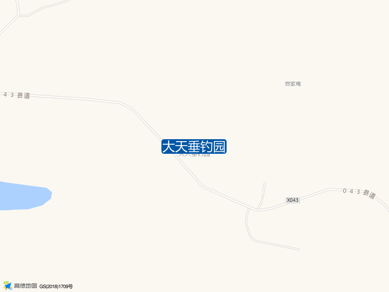 大天垂钓园钓点照片