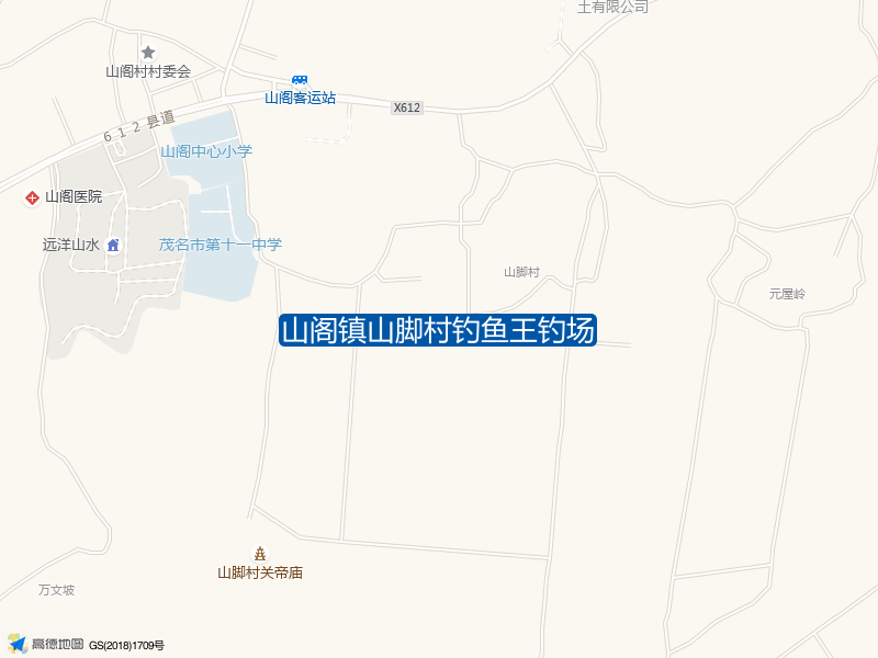 新圩街3号山阁镇山脚村钓鱼王钓场钓鱼点实景照片