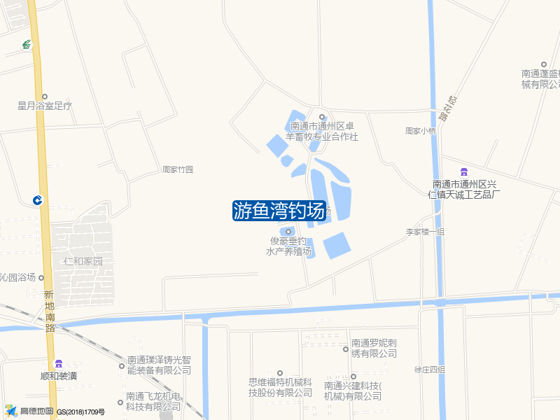 创业西路1号游鱼湾钓场钓鱼点实景照片