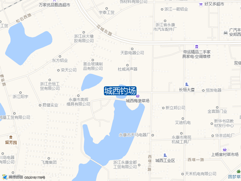 西塔四路与后垄路交叉口西80米城西钓场钓鱼点实景照片