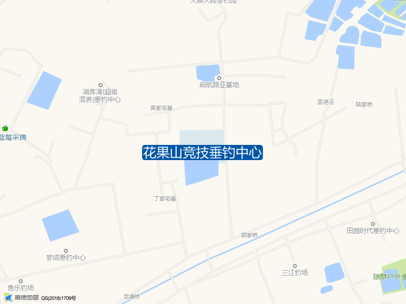 双凤镇新立路花果山竞技垂钓中心钓鱼点实景照片