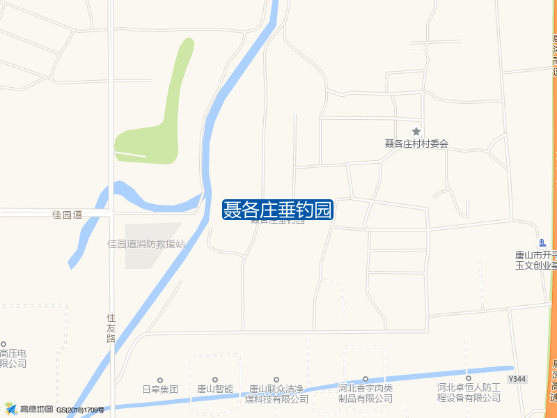 电瓷道101号聂各庄垂钓园钓鱼点实景照片