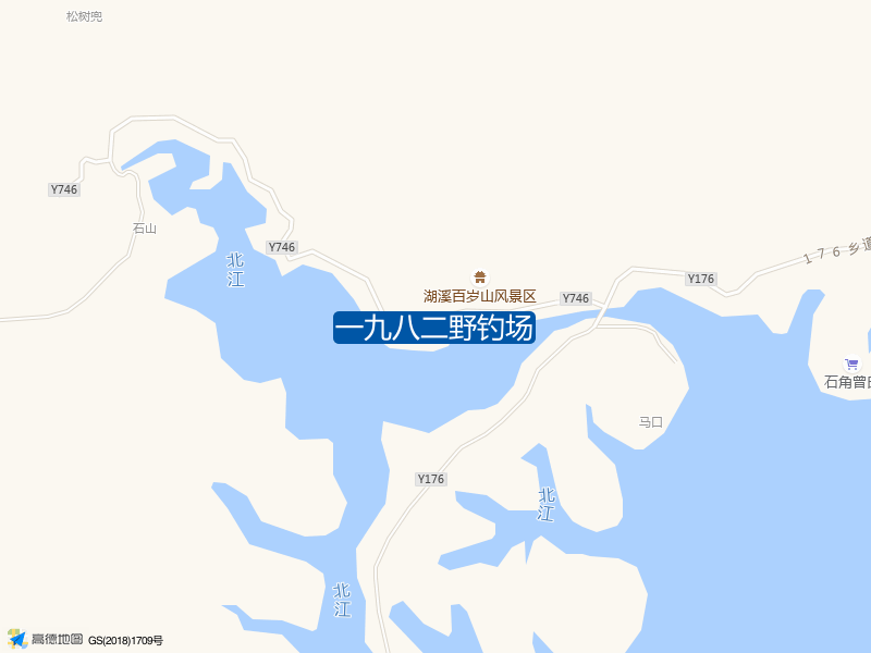 马口一九八二野钓场钓鱼点实景照片