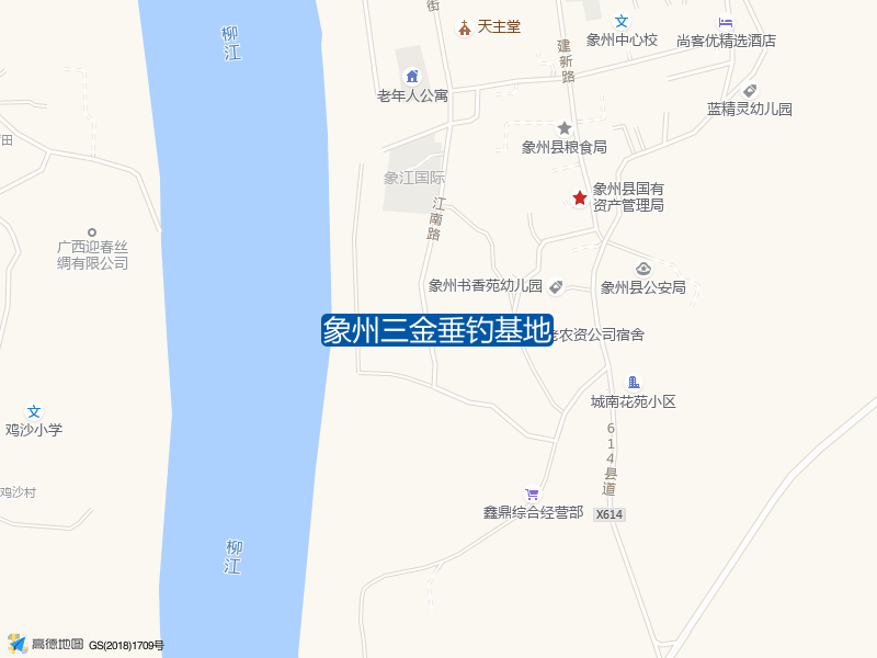 象州三金垂钓基地钓点照片