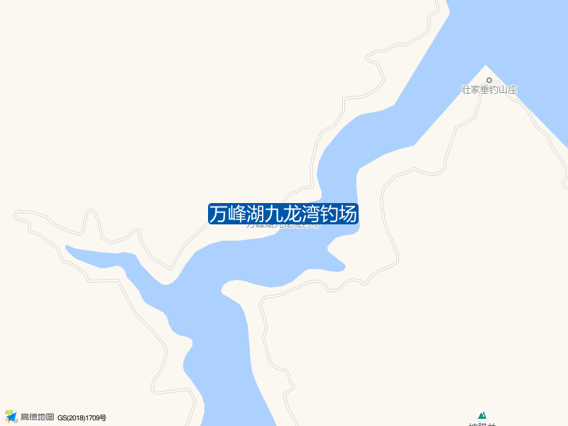 万峰湖九龙湾钓场钓点照片