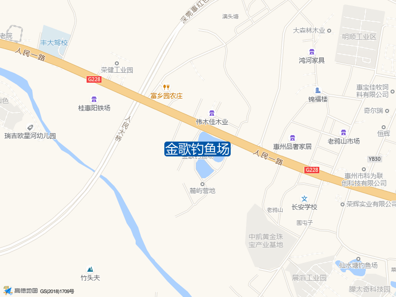 金歌钓鱼场钓点照片