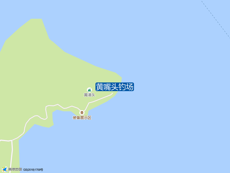 浙江省舟山市岱山县黄嘴头黄嘴头钓场钓鱼点实景照片