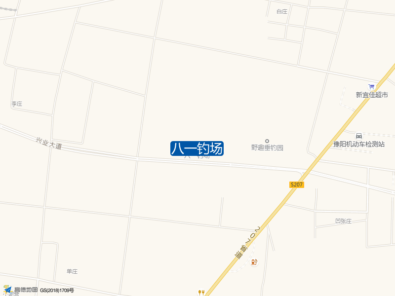 八一钓场钓点照片