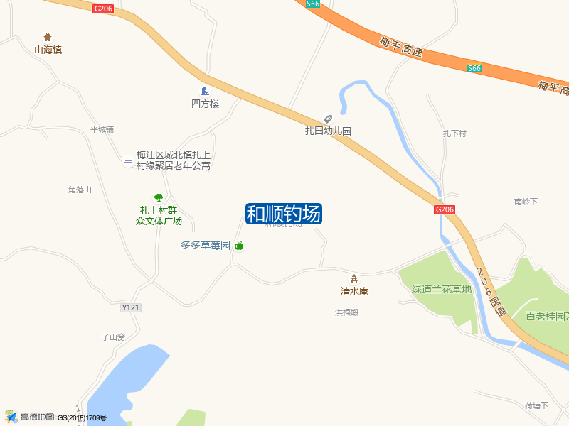 和顺钓场钓点照片