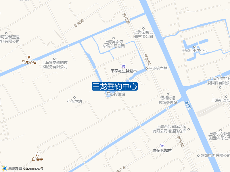 顾村镇谭阳村肖家宅三龙垂钓中心钓鱼点实景照片