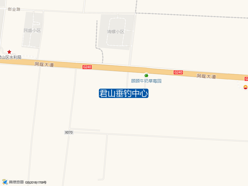 君山垂钓中心钓点照片