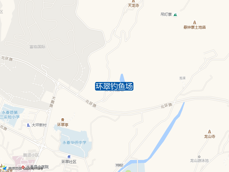 北环路与大鹏路交叉口东420米环翠钓鱼场钓鱼点实景照片