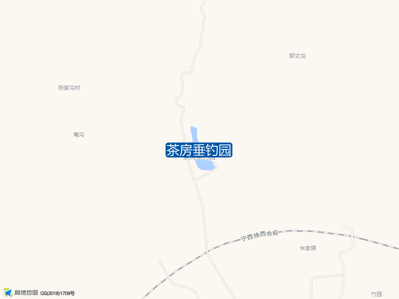 茶房垂钓园钓点照片