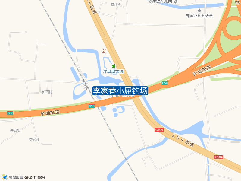 李家巷小屈钓场钓点照片