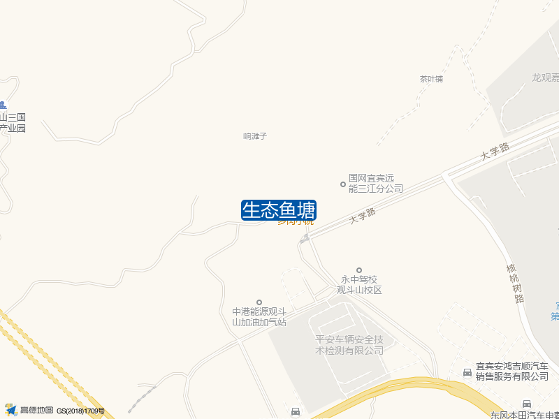 生态鱼塘钓点照片