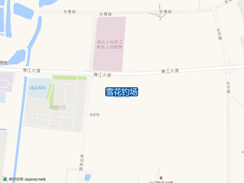 雪花钓场钓点照片