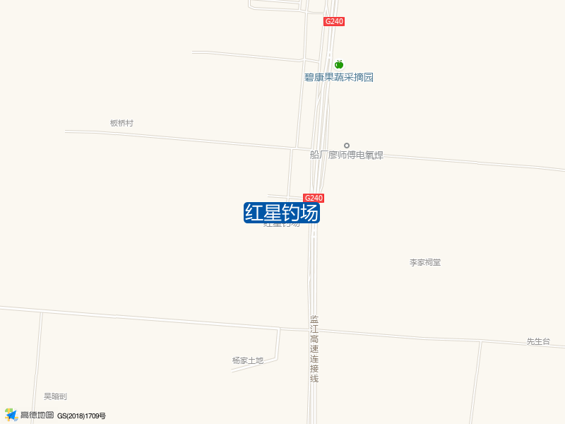 红星钓场钓点照片