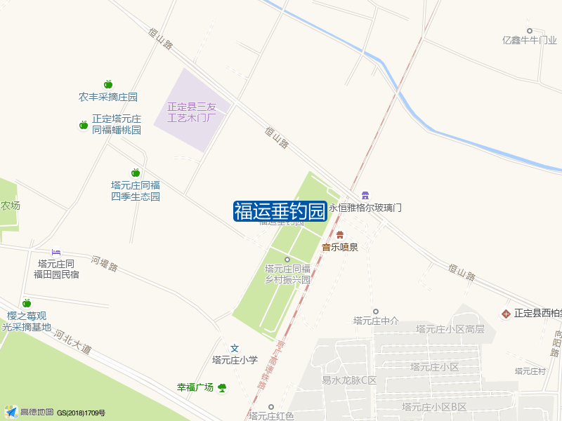 福运垂钓园钓点照片