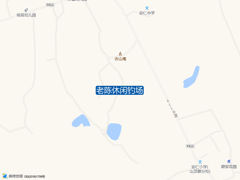 赤山庵南侧270米老陈休闲钓场钓鱼点实景照片