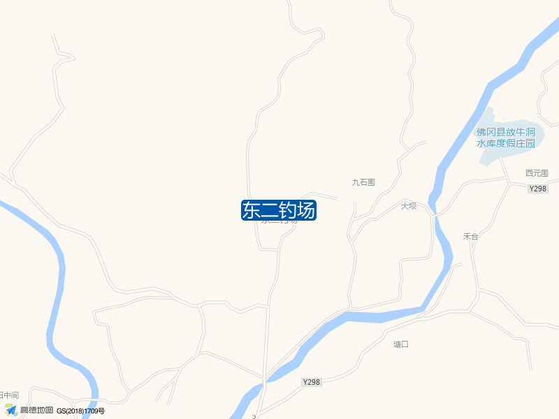 石角镇东壁东二钓场钓鱼点实景照片