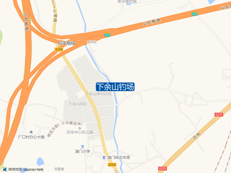 下余山钓场钓点照片