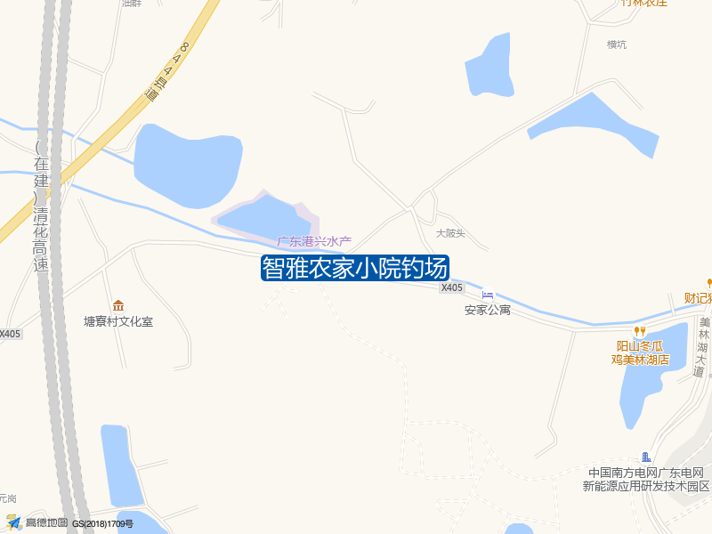 智雅农家小院钓场钓点照片