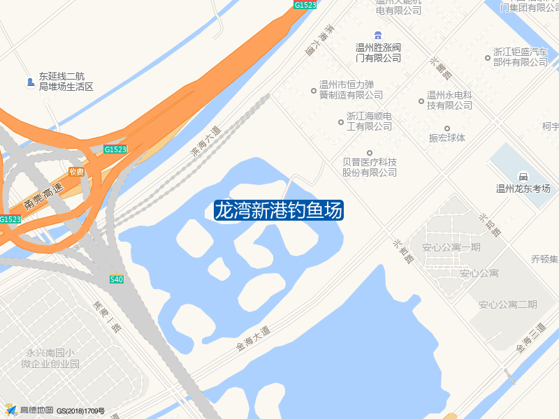 金海大道979号龙湾新港钓鱼场钓鱼点实景照片