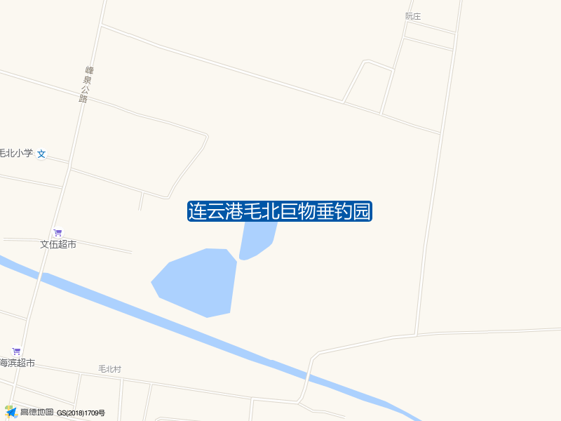 鼎杰耐磨材料有限公司南侧320米连云港毛北巨物垂钓园钓鱼点实景照片