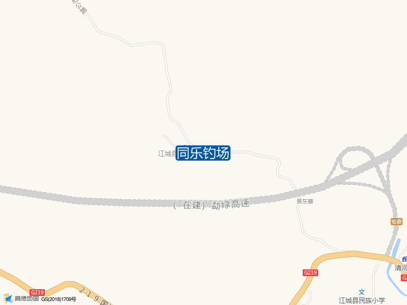 同乐钓场钓点照片