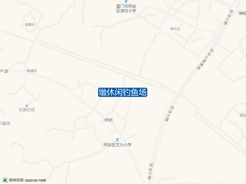 洋厝埔村村委会北侧230米墩休闲钓鱼场钓鱼点实景照片