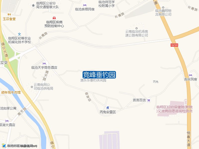 竞峰垂钓园钓点照片