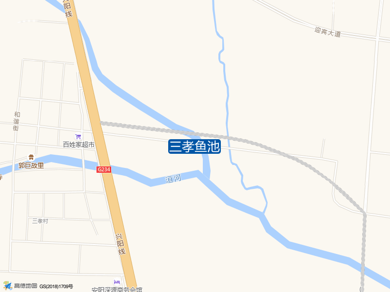 三孝鱼池钓点照片