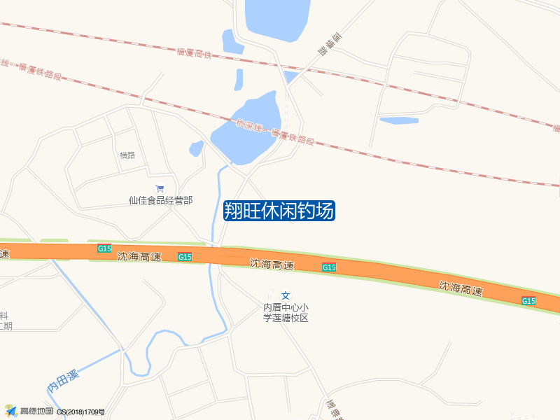 内厝镇横路莲塘路翔旺休闲钓场钓鱼点实景照片