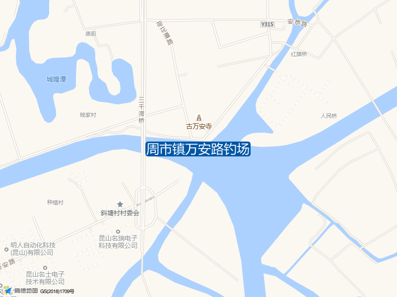 周市镇万安路钓场钓点照片