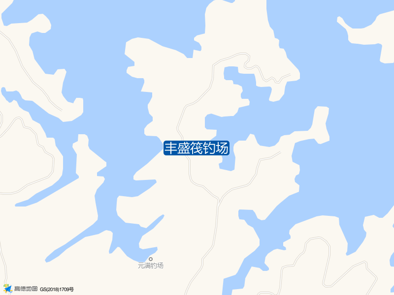 丰盛筏钓场钓点照片