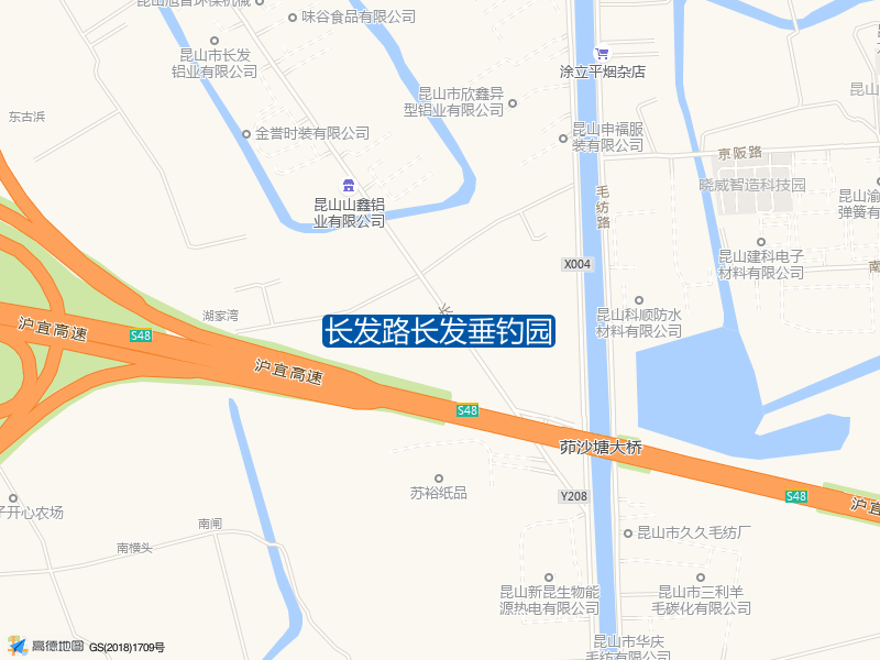 长发路长发垂钓园钓点照片