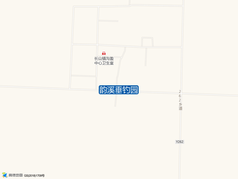 长山镇沟盈村韵溪垂钓园钓鱼点实景照片