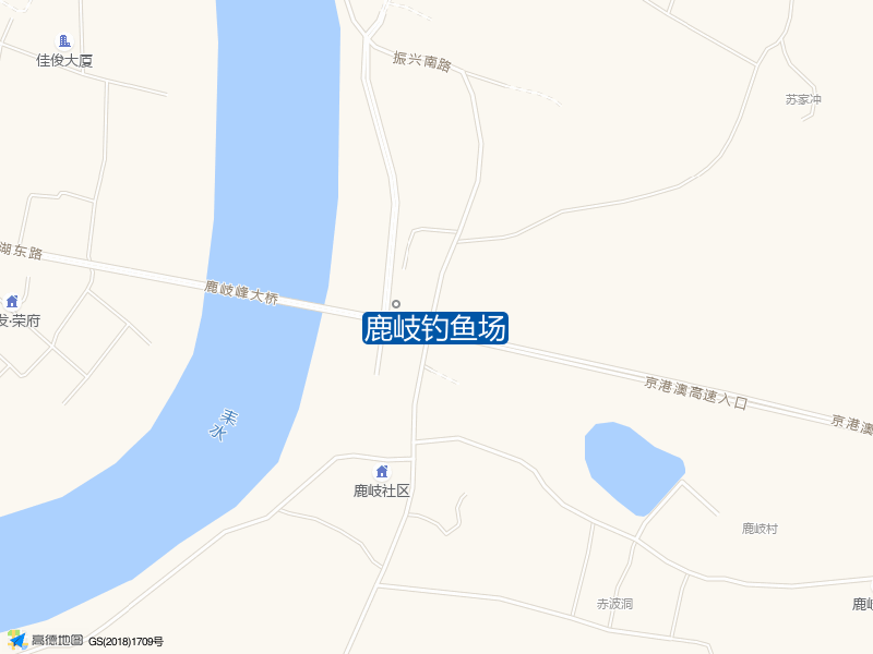 鹿岐钓鱼场钓点照片