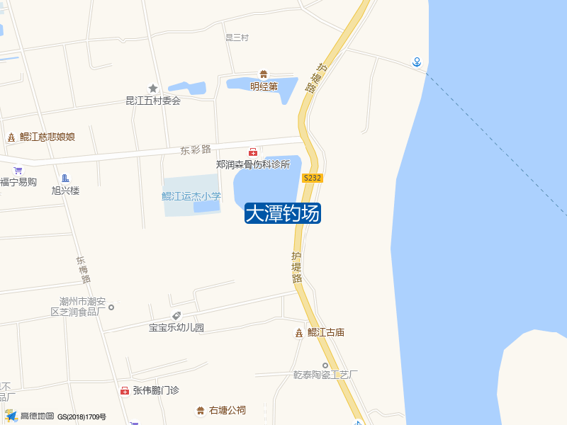 东彩路21号大潭钓场钓鱼点实景照片