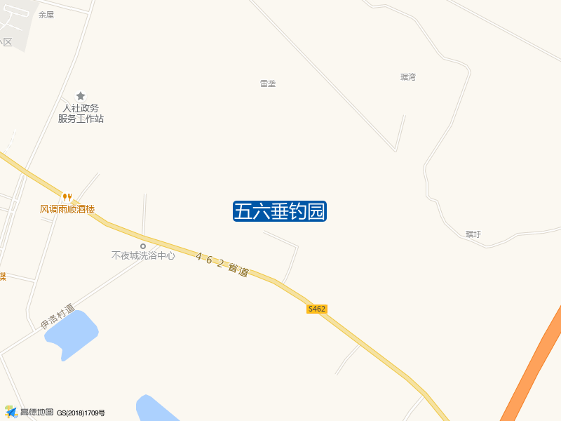 五六垂钓园钓点照片