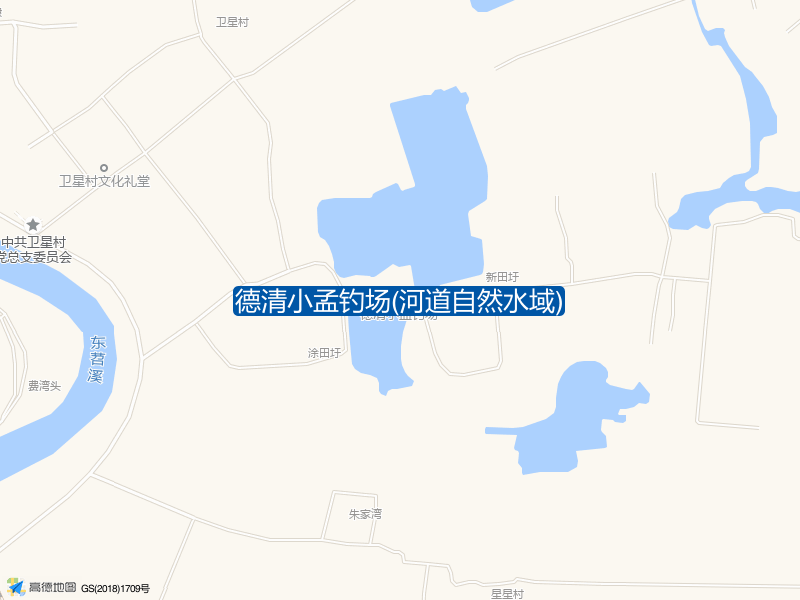 乾龙南路199号德清小孟钓场(河道自然水域)钓鱼点实景照片