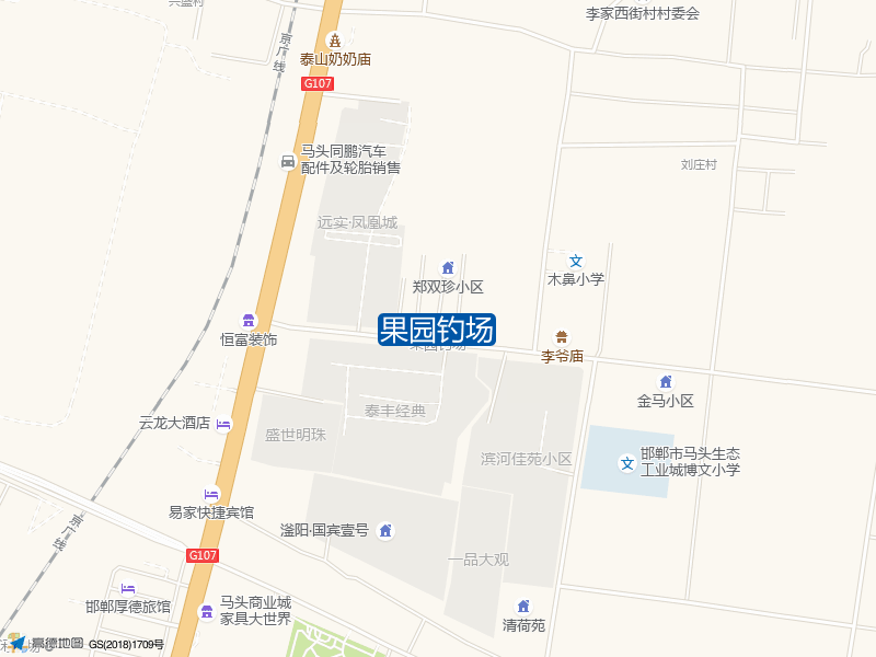 果园钓场钓点照片