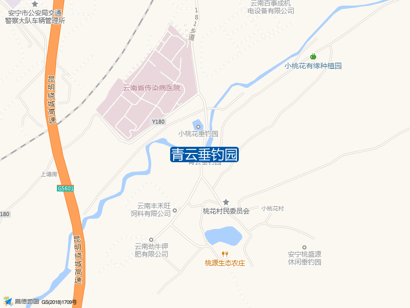 青云垂钓园钓点照片